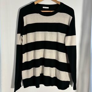 Minnie Rose Striped Sweater‎ Size Small